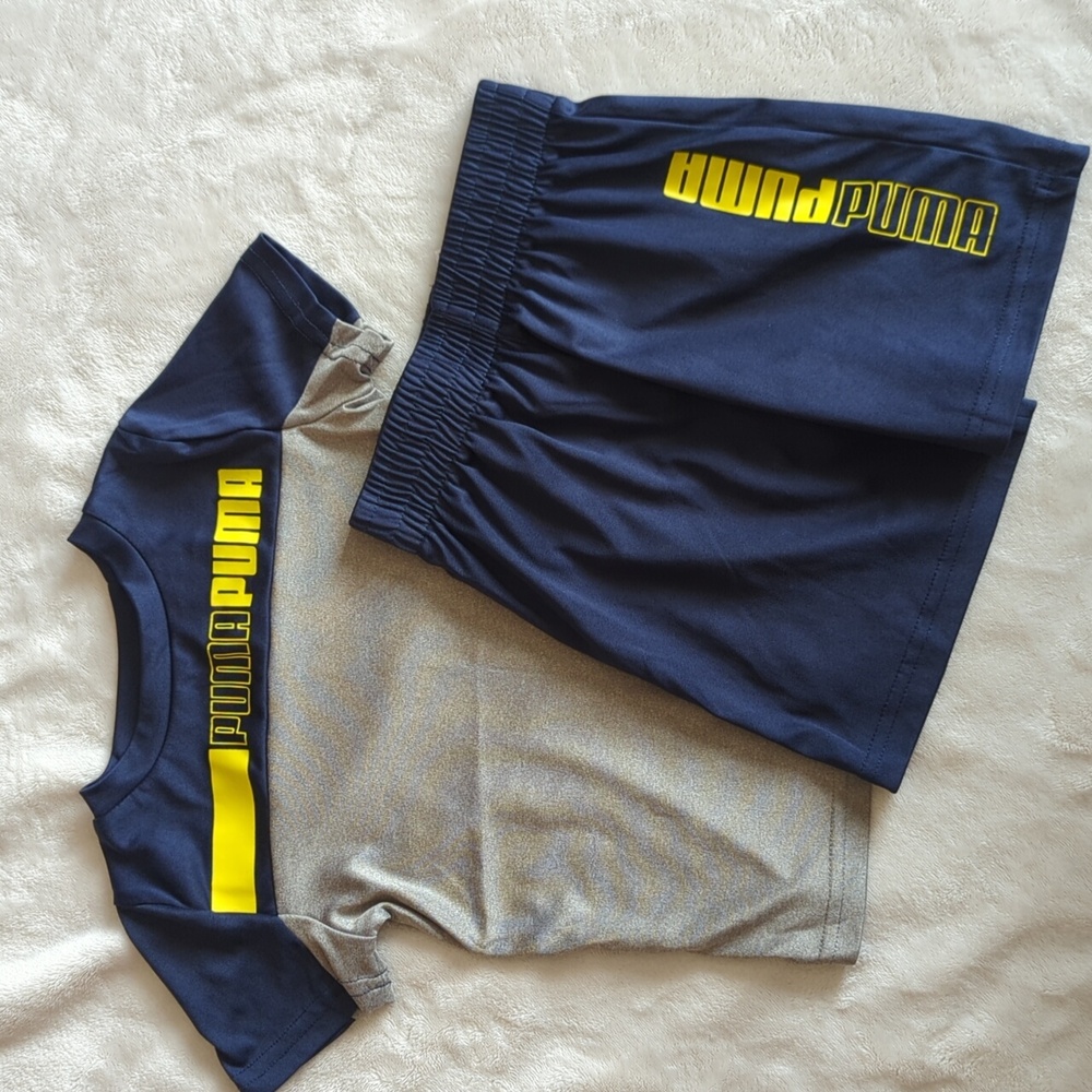 Boys Puma Matching Set Sz 2T